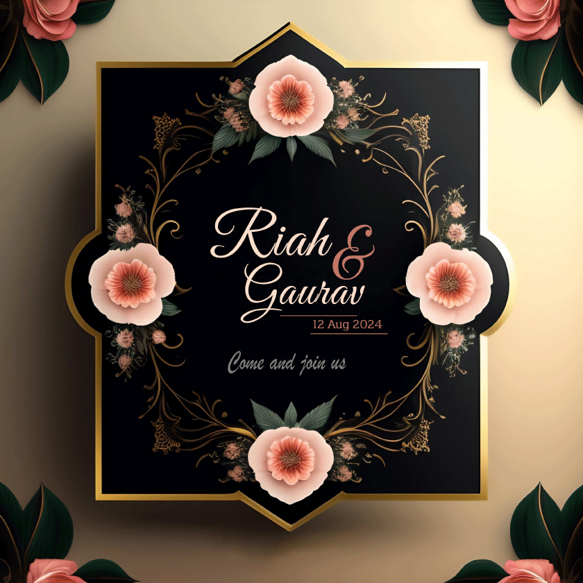 Wedding Top 10 card design with PSD format by best tech future